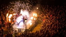 Fanfaren-Flammen-Feuerwerk 2013 - Feuerspektakel Saraph